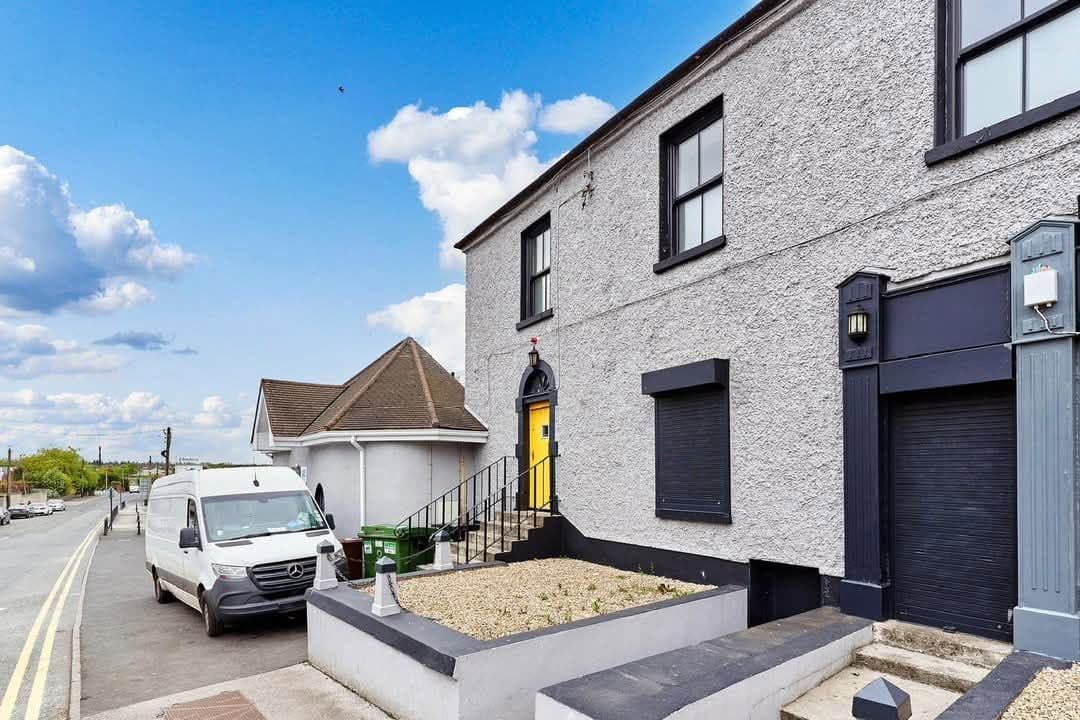 Edenderry Central Rooms building exterior on the main street, Edenderry
