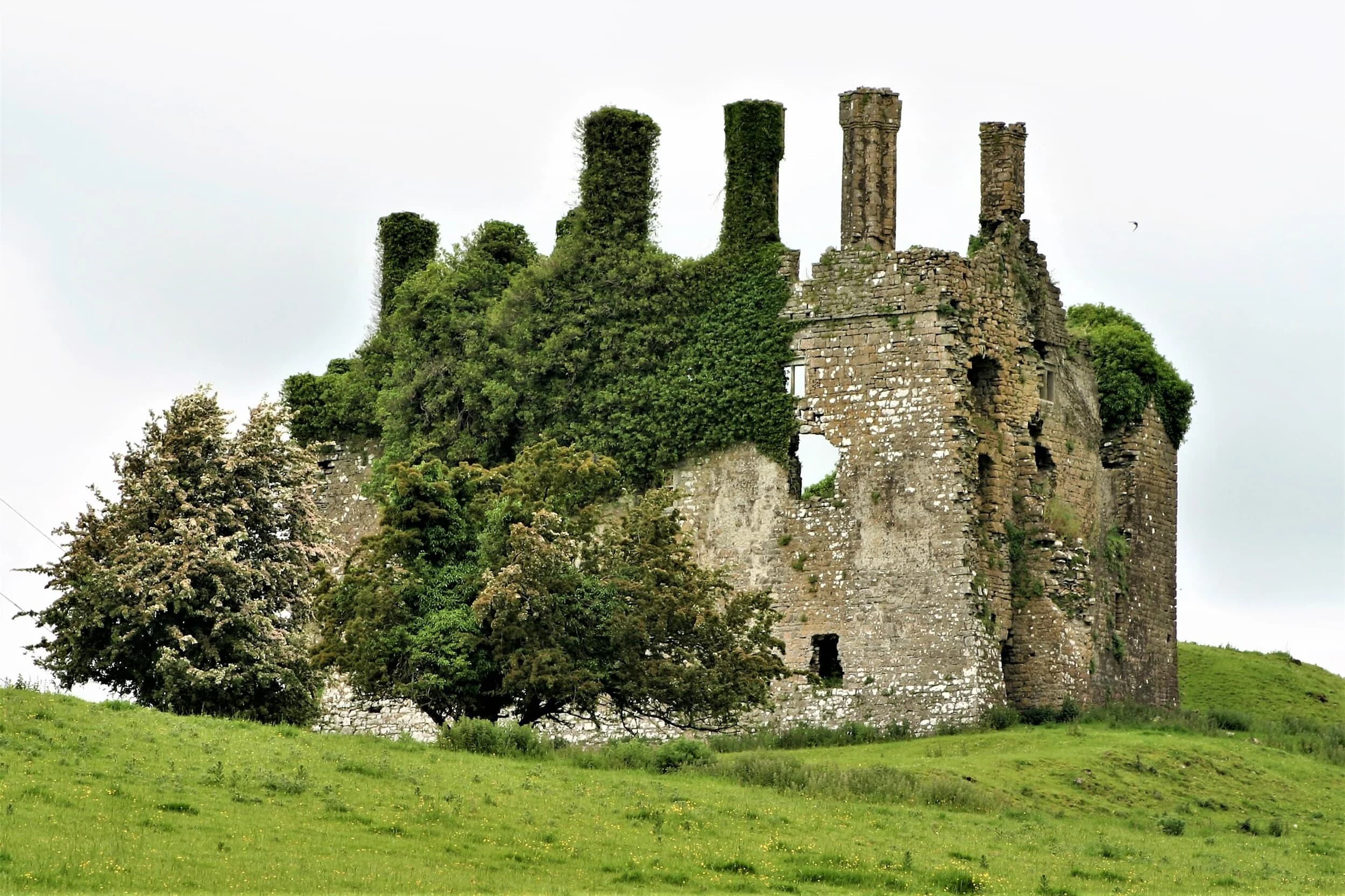 Carbury Castle ruins, Co. Kildare